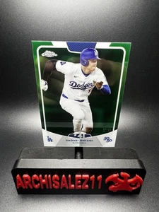 2024 Topps Chrome Shohei Ohtani 50/50 #83 Green Refractor /99 SB #41… Champs! - Picture 1 of 4