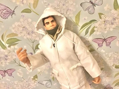 "Figura de acción Lanard Toys muñeca militar 12"" vintage 2003 pelo negro reparado" Foto 1 de 4