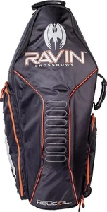 Ravin strapazierfähiger gepolsterter schwarz/orange Rucksack Armbrüste Tasche - R180 - Bild 1 von 2
