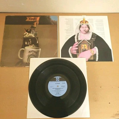 The Kinks: Arthur Decline Of The British Empire PYE UK 1969 Lp w/INSERT EXC/VG - Image 1 of 4
