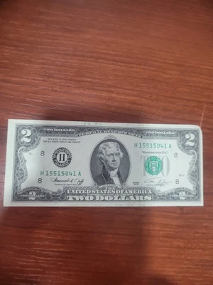 1976 Two Dollar ($2) Bill Note - H15515041A - Image 1 of 4