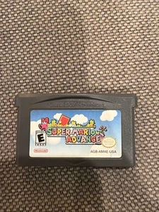 Super Mario Advance (GBA System) Nintendo Gameboy Advance Spiel AUTHENTISCH GETESTET - Bild 1 von 2