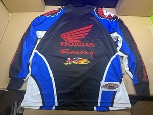 Camiseta deportiva manga larga Honda Racing Dynasty #4 Ricky Carmichael Woody Woodpecker M - Imagen 1 de 10