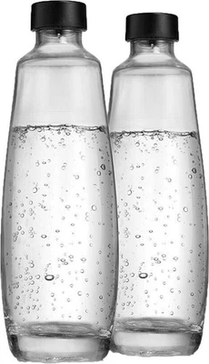Sodastream Duo Twinpack Glaskaraffe 2 x 1L - Bild 1 von 3