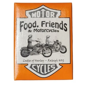 Ladies of Harley Raleigh HOG Cookbook Food Friends & Motorcycles 2001 - Picture 1 of 7