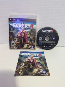 Ubisoft Far Cry 4 PS3 PlayStation 3 Complete CIB Manual Tested Works Clean Disk - Picture 1 of 3