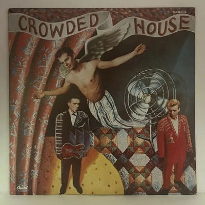 CROWDED HOUSE - 1986 SELF TITLED - MEXICAN LP ALBUM, SYNTH POP Foto 1 de 4