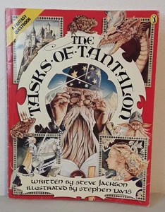 The Tasks Of Tantalon , Steve Jackson , A Fantasy Questbook , SC - Picture 1 of 4