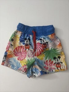Disney Mickey Mouse Badeanzug Badehose Kleinkind Gr. 2 Tropical - Bild 1 von 3