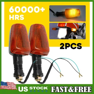 Передний/задний указатель поворота для Yamaha XT600 XT350 XT550 XT250 TW200 - Изображение 1 из 4