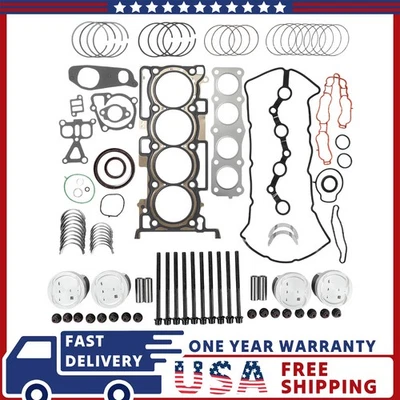 Engine Gasket Set Head Bolts Engine Piston For 2014-2020 Kia Sorento 4-Door Ovko - Image 1 of 4