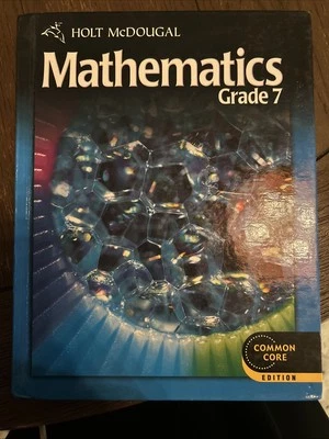 Holt McDougal Mathematics Grade 7 Textbook - Image 1 of 4