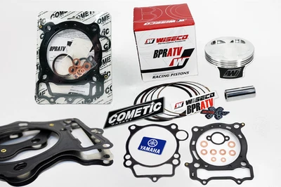 Pistón Wiseco YFZ450 YFZ 450 98 mm + Kit de reconstrucción de extremo superior de junta de cabeza de gran diámetro de 3 mm Foto 1 de 4