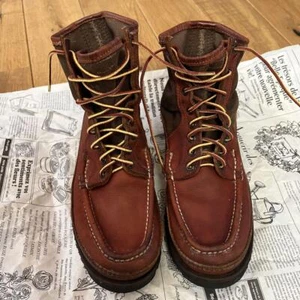 Russell Mocasín Safari Botas de Trabajo Para Mujer Damas Con Cordones US5.5 Marrón r# - Imagen 1 de 20