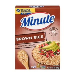 Arroz integral instantáneo Minute, 100 % grano entero, 14 oz - Imagen 1 de 1