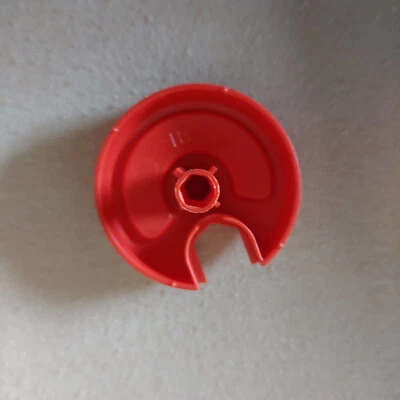 Slotter Ersatzteil Zahnrad 1B Rot Einzelteil Zahnradhälfte - Bild 1 von 4