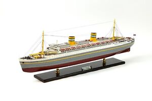 SS Nieuw Amsterdam Dutch Ocean Liner Ship Model 36.5" Museum Quality Scale 1:250