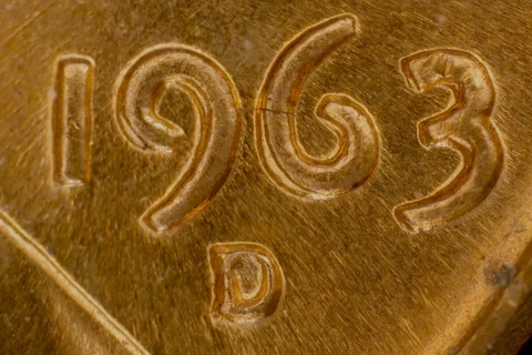 1963-D Lincoln Cent **DDO-002 / 1DO-002 Doubled Die Obverse Cover
