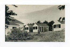 Postal de North Truro MA, grupo de cabañas en Whitman House, tocón de nota - Imagen 1 de 2