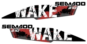 SEADOO WAKE 210 GRAPHIC KIT BPR CHALLENGER SE 21 STICKERS DECALS VYNYL WRAP SET - Picture 1 of 3