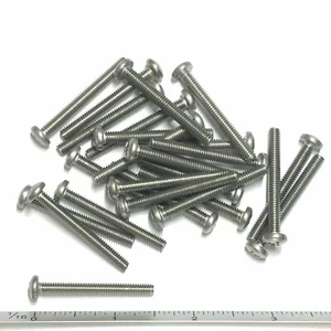 (PKG of 25) 8-32 x 1-1/2" Machine Screw, Phillips Pan Head, 18-8 Stainless Steel - Picture 1 of 2