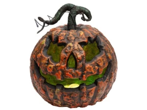 Animado Iluminado Jack-O-Lantern Hombre Halloween utilería calabaza linterna figura decoración - Imagen 1 de 3