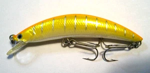 Duel / Yo Zuri Fuze Muddy Minnow 90 F  Wobbler, Crankbait, 9 cm, Floating - Bild 1 von 3