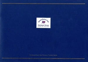 1999 Union-Castle VICTORIA "Centenary Cruise" Revival Deluxe Prospekt - Top - Bild 1 von 10