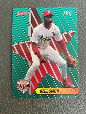 Ozzie Smith 1992 Score P&G Cardinals Card #14/18 St Louis Cardinals - Image 1 of 2