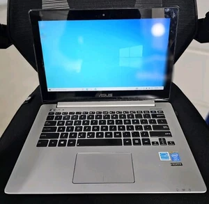 Asus 13" Touchscreen Laptop Model Q301L i5 500GB Win 10 Home 6GB - Picture 1 of 10