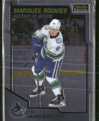 2020-21 O-Pee-Chee Platinum - Marquee Rookies #189 Olli Juolevi (RC) - Image 1 of 2