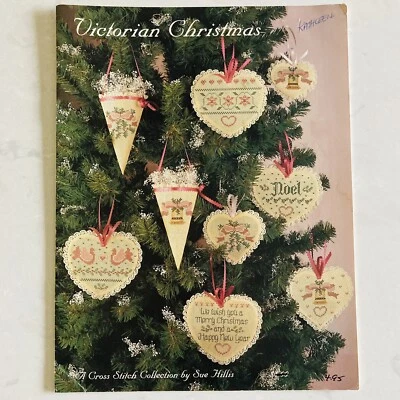VICTORIAN CHRISTMAS A Cross Stitch Collection by Sue Hillis Designs Ornaments - Image 1 of 3