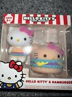 Hello Kitty And Hamburger vinyl figures sealed never opened toys gift collection