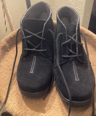 Drew Womens Krista Black Suede Ankle Booties Shoes 7 Medium - Image 1 of 4