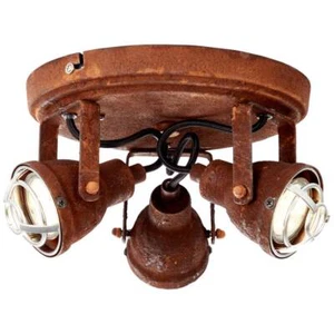 BRILLIANT Lampe Bente Spotrondell 3flg rostfarbend | 3x PAR51, GU10, 4W, geeigne - Bild 1 von 7
