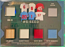 2022 Leaf Memorabilia Madness Boston Red Sox Stl Cardinals In The Game Used 3/4