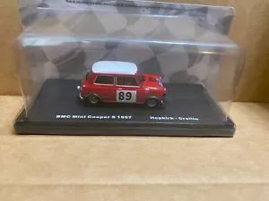 BMC MINI COOPER S 1967 HOPKIRK-CRELLIN 1/43 SLAVAT ( IXO) ARGE - Picture 1 of 3