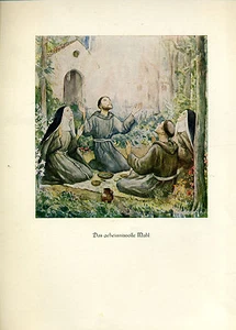 Franziskus -- Das geheimnisvolle Mahl - Coloriert - aus 1931   - Picture 1 of 1