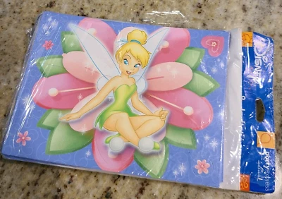 Disney Tinker Bell Fairy 8 suministros de fiesta de invitación. Punch Out Confetti Foto 1 de 4