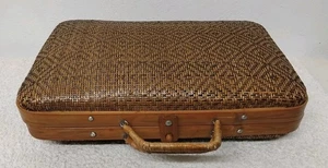 Kleiner Koffer aus Korbgeflecht und Rattan Vintage (Ref: CH39) - Bild 1 von 11