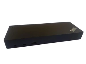 Lenovo 40AC 03X7543 ThinkPad Thunderbolt 3 Estación de Acoplamiento USB-C con Fuente de Alimentación 135W - Imagen 1 de 2