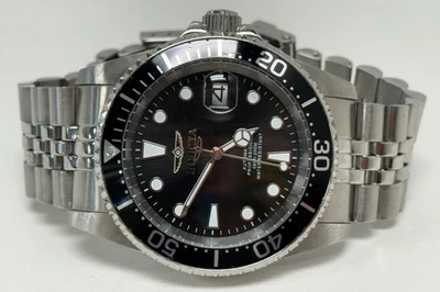 Reloj para hombre Invicta Pro Diver 30091 automático 200M acero inoxidable esfera negra Foto 1 de 4