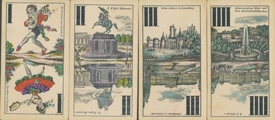 VEDUTEN TAROCK - VUES DE VIENNE - PIATNIK, VIENNE, 1890 - TAROT (549) - Image 1 of 4