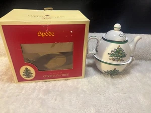 Spode Christmas Tree Cheer Tea for One Teekanne Teetasse Neu im Karton - Bild 1 von 4