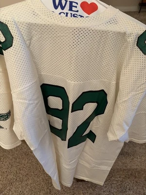 Camiseta blanca Reggie Philadelphia Eagles #92 de Champion ¡Excelente estado! Foto 1 de 4