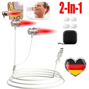 Infrarot Ohrstöpsel Tinnitus Infrared Earplugs Tinniplug Infrared Therapy Ohren - Bild 1 von 15