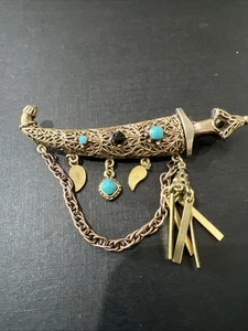 vintage hollycraft brooch Signed Estate Jewelry - Picture 1 of 12