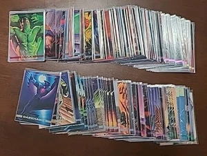 1993 MARVEL MASTERPIECES 136 CARD LOT SOME DUPLICATES - Picture 1 of 4