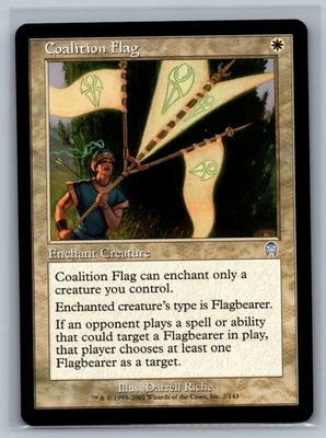 Magic The Gathering Apocalypse Coalition Flag #2/143 MTG TCG CCG - Image 1 of 2