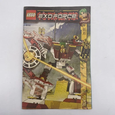 LEGO Exo Force 8102 Instruction Manual Booklet Only - Image 1 of 4